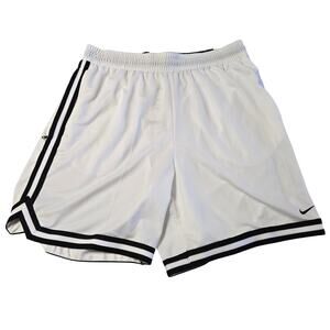 Nike DNA  Sz XL White Dri-Fit Standard At Knee Length Shorts